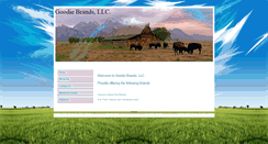Desktop Screenshot of goodiebrands.com